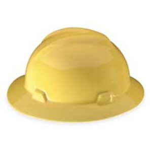 V-Gard full-brim Hardhat Fas-Trac-Yellow