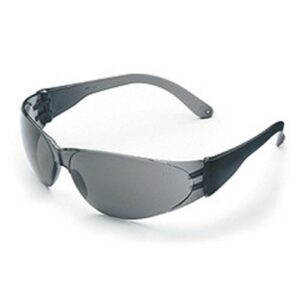 Wrap-Around Safety Glasses-Smoke