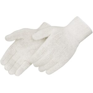 White String Knit Glove