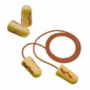 Neon Yellow Ear Protection Uncorded-Regular