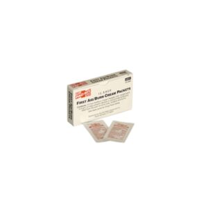 Contains 12 First Aid/Burn Cream Packets to help prevent infection in and provide temporary relief from the pain of minor cuts, scrapes and burns. Minimum weight, 0.9 gram