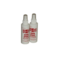 Temporary pain relief associated with minor burns. Spray bottle contains 4 fl. oz. Lidocaine HCl 2.0%