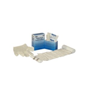 Contains: #K2016 1ea. Hema-Flex® Extra-Large Bandage & Compress #K2102 1 pair Latex Exam Gloves