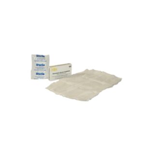 Contains one sterile gauze dressing, 1728 square inches. 24" x 72" 61cm x 1.83m