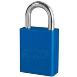 1" Keyed Different Blue Lock