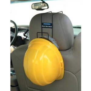 Over the Seat Hard Hat Rack