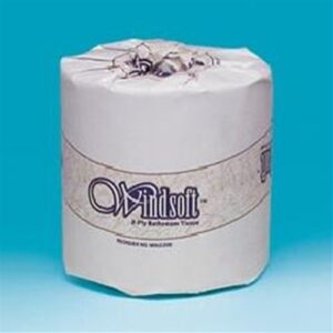 Soft, absorbent white tissue in attractive individual wrappers. Safe for sewer and septic systems. Includes 96 rolls of bathroom tissue. SKU: JANWIN2240 UOM: Case Manufacturer: Lagasse Sweet