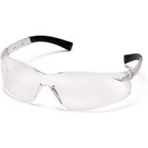 ZTek Clear Lens Clear Frame Safety Glasses