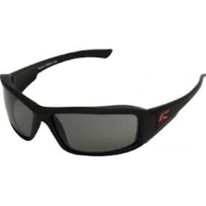 Torque Matte Black Smoke Polarized Lens Safety Glasses