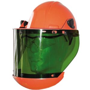 Dielectric Hard hat & 10 Cal Faceshield