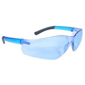 Light Blue Lens Safety Glasses